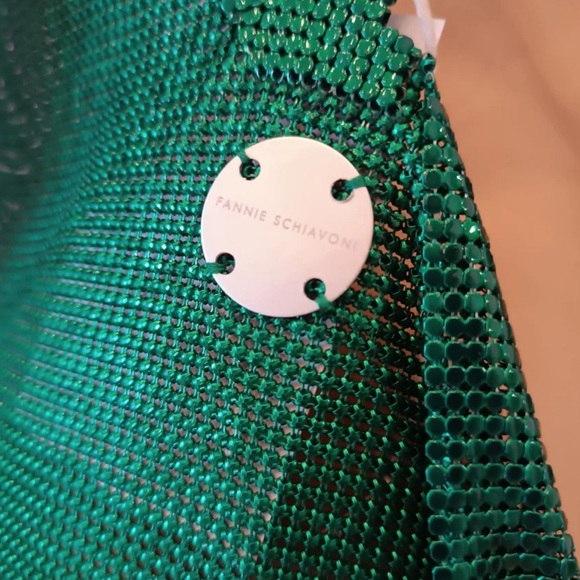 FANNIE SCHIAVONI Hailey Dress in Green size small - Picture 7 of 15